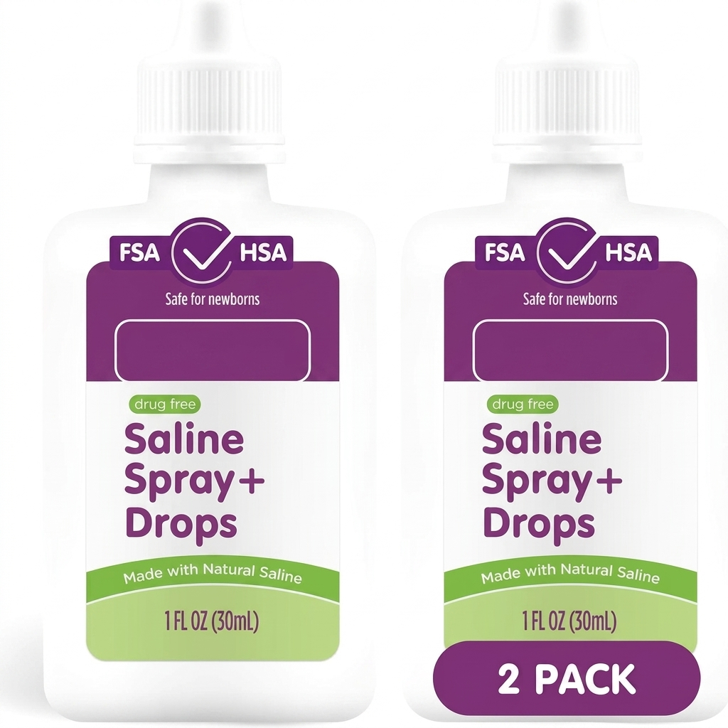 Baby Bubble Saline Drops — Trial Vial