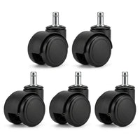 Hardwood-Safe Office Chair Caster Wheels View 1