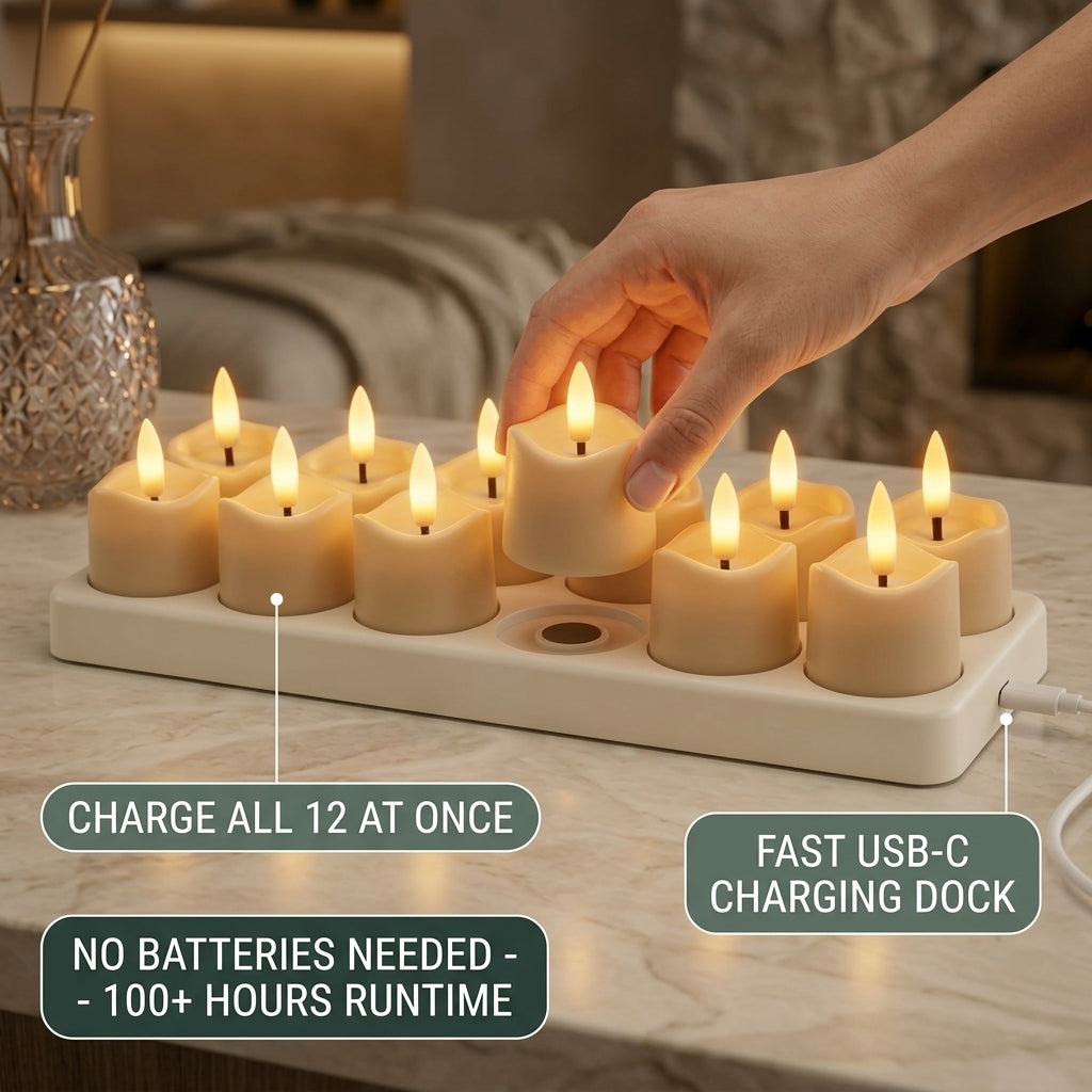Multi-Candle Fast Charging Dock (FREE) View 1