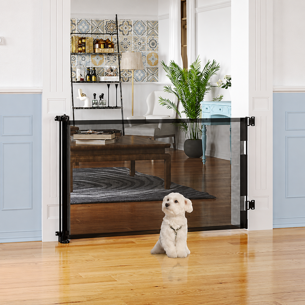 Extra-Tall Retractable Safety Gate View 12