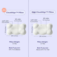 CloudAlign Pillow View 3