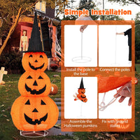 Simple 4-Step Accordion Pop-Up Assembly Instructions No Tools Required View 4