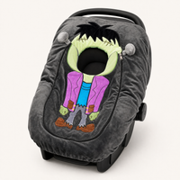 Baby Bubble Car Seat Cuties Frankenstein costume cover hero shot View 1