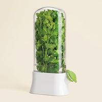 Fresh Herb Saver & Greens Keeper - Avocado Green View 6