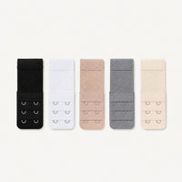 Five bra extender clips View 1
