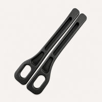 Two black car seat gap fillers View 1