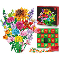 Merry Bloomers™ Flower Puzzle Advent Calendar View 1
