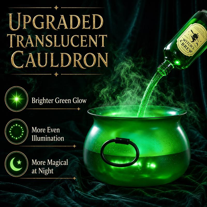 Self-Pouring Potion Cauldron Decor View 1