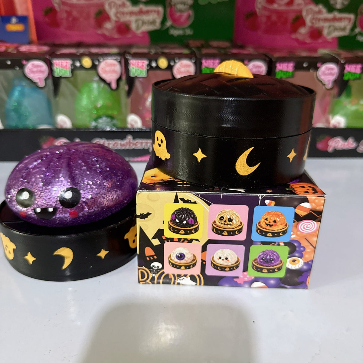 Baby Bubble™ Halloween Mystery Dumpling Squishy (Blind Steamer Edition) View 2