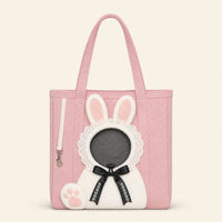 Bumble Buddy pet carrier tote in Bunny Blush Pink View 13